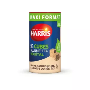 Allume Feu aux Bois & Cire Végétale x96 - HARRIS