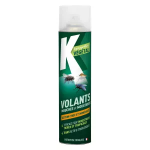Répulsif Insectes Contre Volants Action Choc Et Immédiate 233g -  K Vegetal