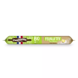 Pate Feuilletée Bio au Beurre 250g - CROUSTIPATE