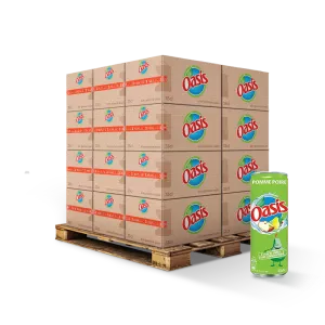 Apple Pear Flavor Drink 33cl Fr X24 Slim - OASIS