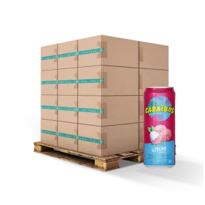 Boisson Litchi 33cl Fr X24 Slim - CARAIBOS