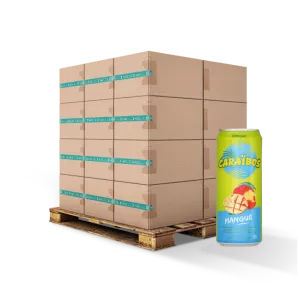 Boison à La Mangue 33cl Fr X24 Slim - CARAIBOS