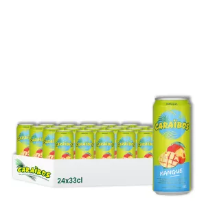 Boisson Mangue 33cl Fr X24 Slim - CARAIBOS