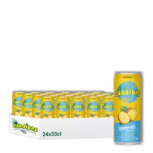 Boisson Ananas 33cl Fr X24 Slim - CARAIBOS