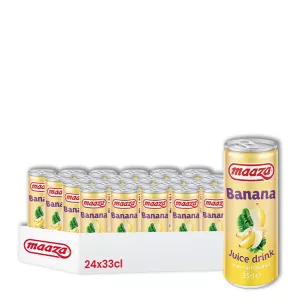 Boisson à La Banane 33cl Fr X24 - MAAZA