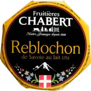 Reblochon De Savoie Au Lait Cru - FRUITIERES CHABERT