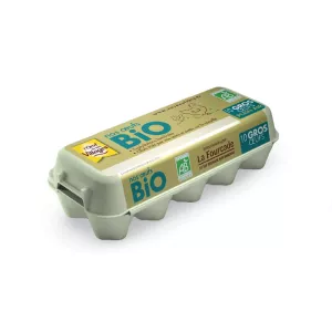 Œufs Bio De Plein Air X10 - L'oeuf De Nos Villages