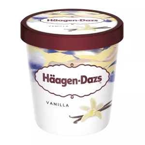 آيس كريم بالفانيليا في علبة 400 g - HÄAGEN-DAZS