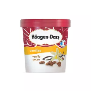 Glace en pot vanille & pécan 430g - HAAGEN DAZS
