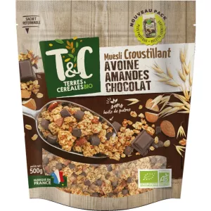 500g Muesli Amande Choco Bio