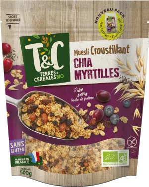 500g Bio Muesli Crous Avoine M
