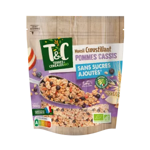 Muesli Pom Cassis Ssa 500g Bio