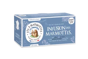 Infusion des Marmottes, 30 sachets, 48g - LES 2 MARMOTTES