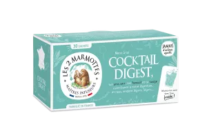 Infusion Cocktail Digestion, 30 sachets, 55g - LES 2 MARMOTTES