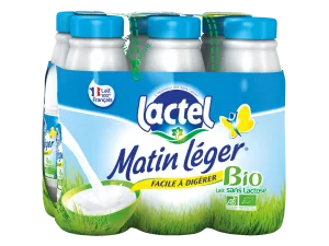 Lait BIO sans lactose 1.2% M.G 6x50cl - LACTEL