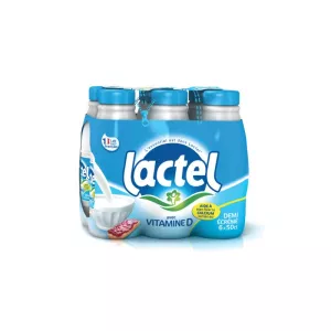 Lait demi-écrémé riche en vitamine D 6x50cl - LACTEL