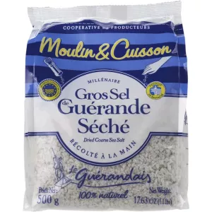 Gros Sel de Guérande séché, 500g -  LE GUÉRANDAIS