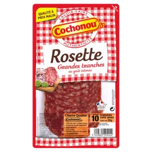 Rosette Grandes Tranches au Goût Intense, 93g - COCHONOU