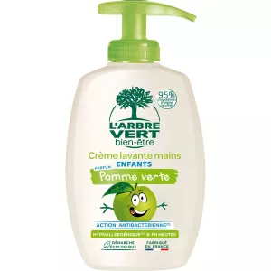 Savon Liquide Enfants Anti Batérien à la Pomme Verte 300ml - L'ARBRE VERT