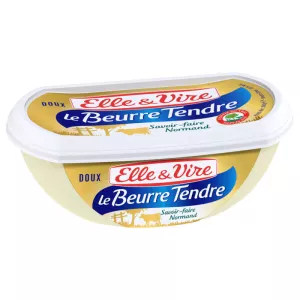 Beurre tendre doux 250g - ELLE & VIRE
