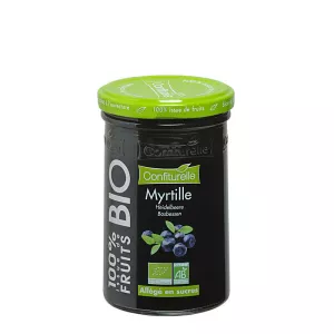 Blueberry Jam 100% Organic 290g - CONFITURELLE