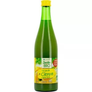 Pur jus de citron BIO 50cl - JARDIN BIO