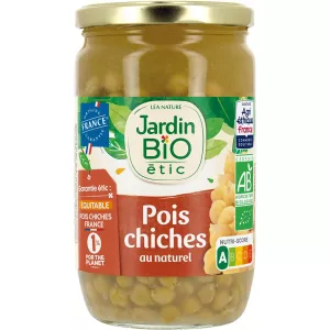 Pois chiche Bio 660g - JARDIN BIO ETIC