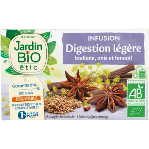 Infusion Digestion Légère Bio 30g - JARDIN BIO