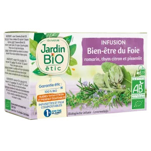 Jb Infu Bien Etre Foie Bio 28g