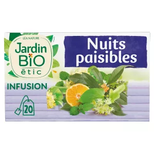 Infusion Nuits Paisibles Bio 30g - JARDIN BIO
