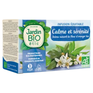 Infusion Calme Et Sérénité 30g - JARDIN BIO