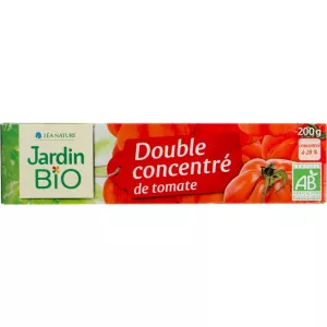 Double concentré de tomate BIO 200ml - JARDIN BIO