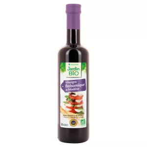 Vinaigre balsamique de modène Bio 0,5L - JARDIN BIO