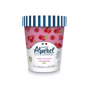 Sorvete de Framboesa Bio 375g