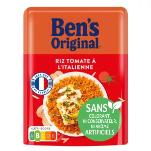 Riz Micro-ondes Express Tomate & Huile D'olive 220g - Ben's Original