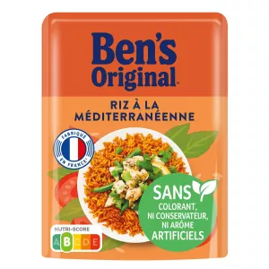 Riz Micro-ondes Express à La Méditerranéenne  220g - BEN'S ORIGINAL