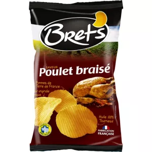 Chips poulet braisé 125g - BRET'S