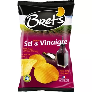Chips sel & vinaigre 125g - BRET'S