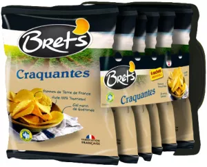 Chips Craquantes Nature 6X25g - BRET'S