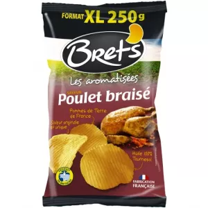 Chips Poulet Braisé XL 250g - BRET'S