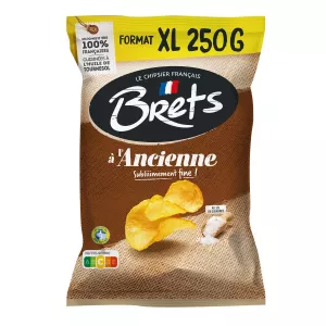 Chips à L'Ancienne au Sel de Guérande XL 250g - BRET'S
