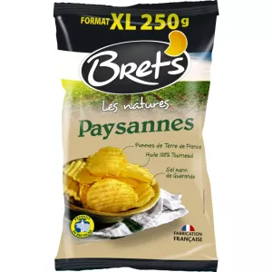 Chips Paysanne Sel de guerrande .250g - BRET'S