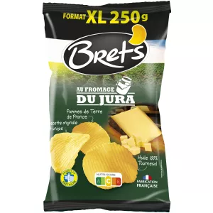 Jurakaaschips, 250g - BRET'S