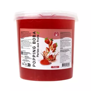 Popping Boba Fraise 3.2kg - O's Bubble
