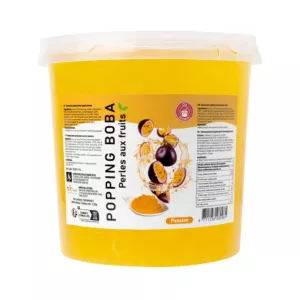 Popping Boba Fruit De La Passion 3.2kg - O's Bubble