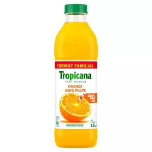 Jus d'orange sans pulpe 1,5L - TROPICANA