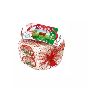 Fromage Mini Bûche de chèvre 6x25g - SOIGNON