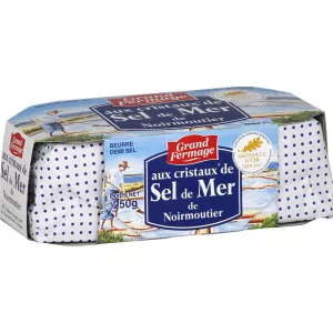 Noirmoutier nusu-chumvi siagi 250g - GRAND FERMAGE