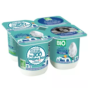 Iogurte grego natural orgânico - LES 300 & BIO