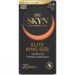 Préservatif Elite King Size Confort & Finesse Supérieure x20 -  SKYN